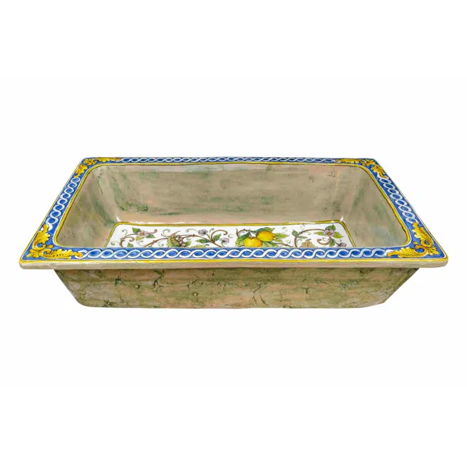 Agrumi Italian ceramic kitchen sink