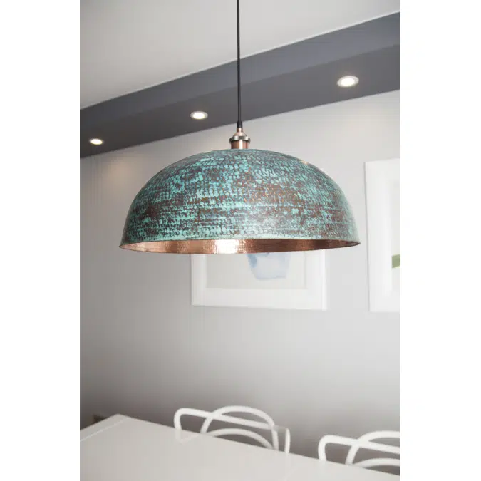 Sandia Verde XL - copper ceiling pendant lamp 