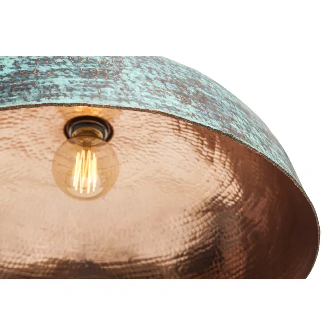 Sandia Verde XL - copper ceiling pendant lamp 