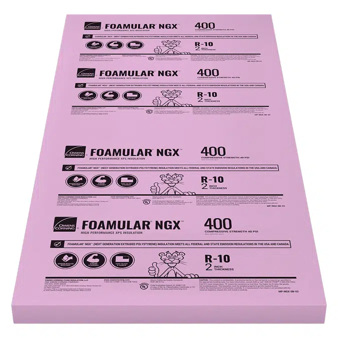 FOAMULAR® NGX™ F-400-3x48x96-Square Edge