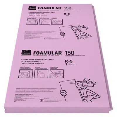 Image for FOAMULAR® F-150-2x48x96-Scored Square Edge