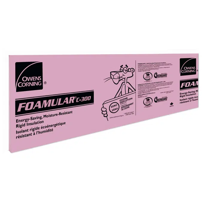 Objetos BIM ¡Descarga gratis! FOAMULAR® C3002.5x24x96Butt Edge