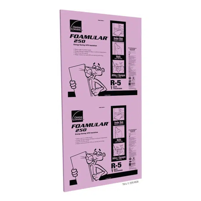 FOAMULAR® F-250-1x48x96-Tongue & Groove