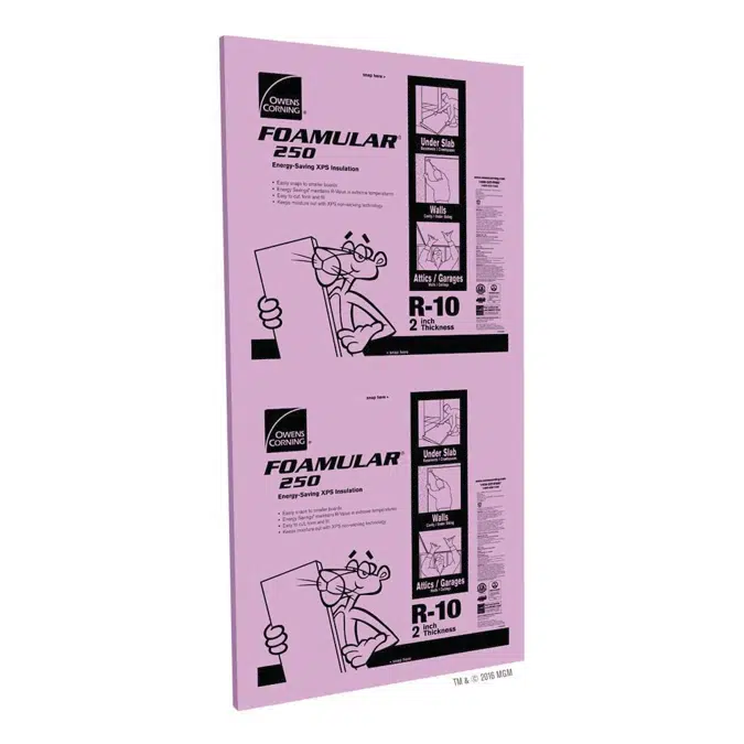 FOAMULAR® F-250-2x48x96-Tongue & Groove