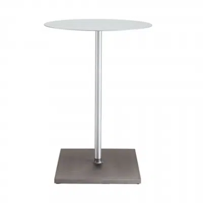 imagen para Round Brushed Café Table