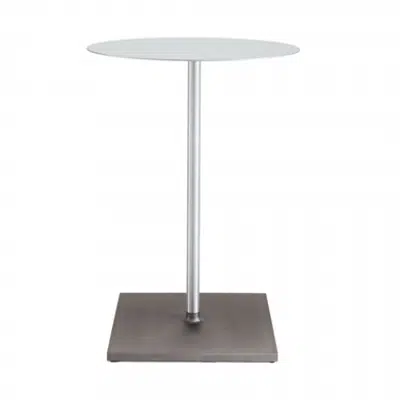 Image for Round Brushed Café Table