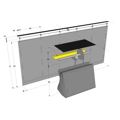 Image pour Ridåvägg avdelare T500