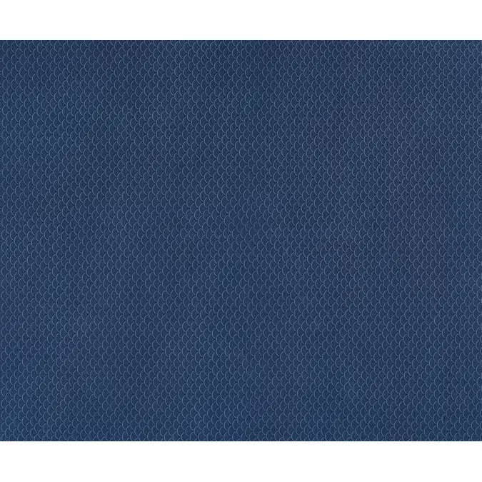 Fabric with Blue sea wave design SEIKAIHA [ 青海波 ]