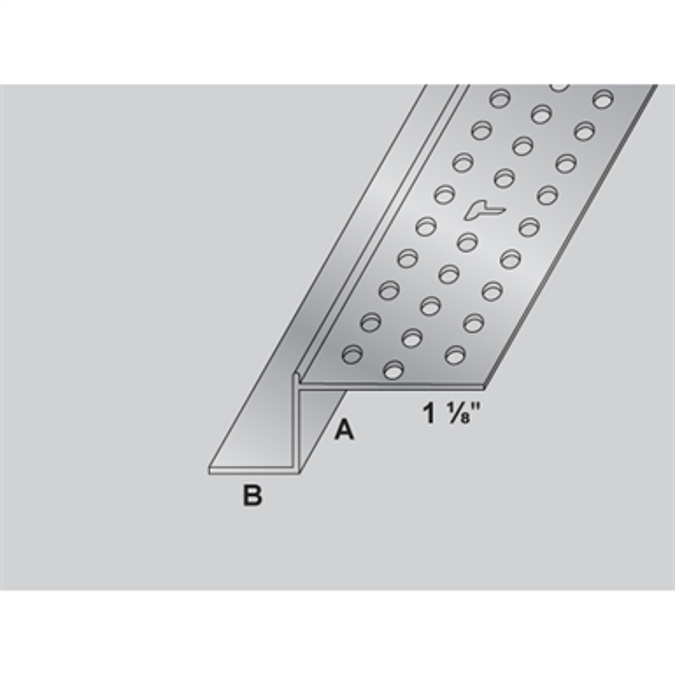BIM objects Free download! Silver Architectural Z Shadow Bead BIMobject