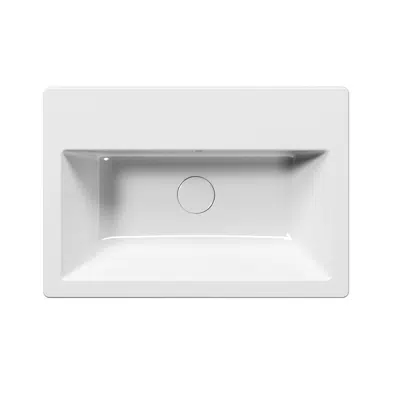 Image for Kube X - Built-in Washbasin 58x40