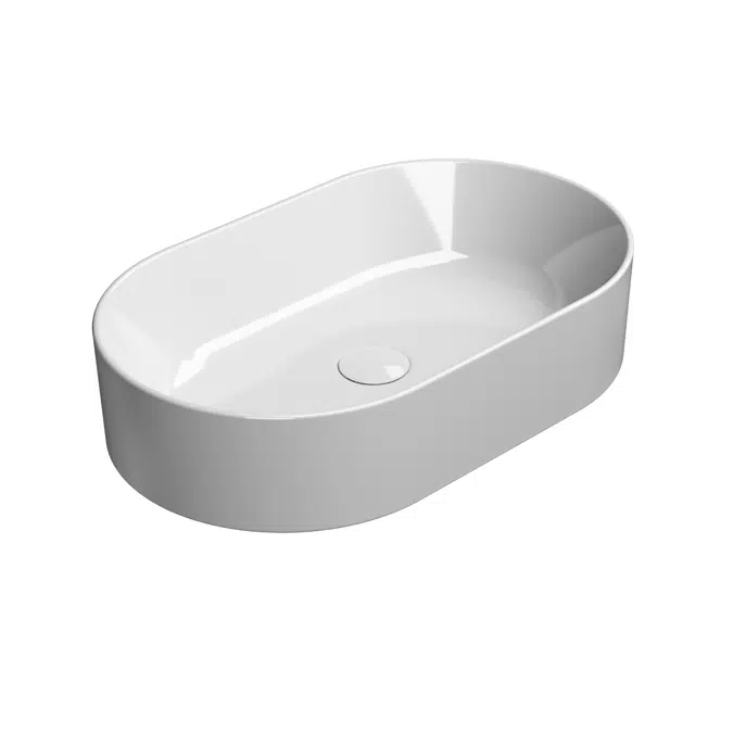 Kube X - Countertop Washbasin 60x37