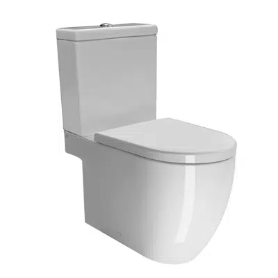 billede til Pura - Close coupled WC 68x36