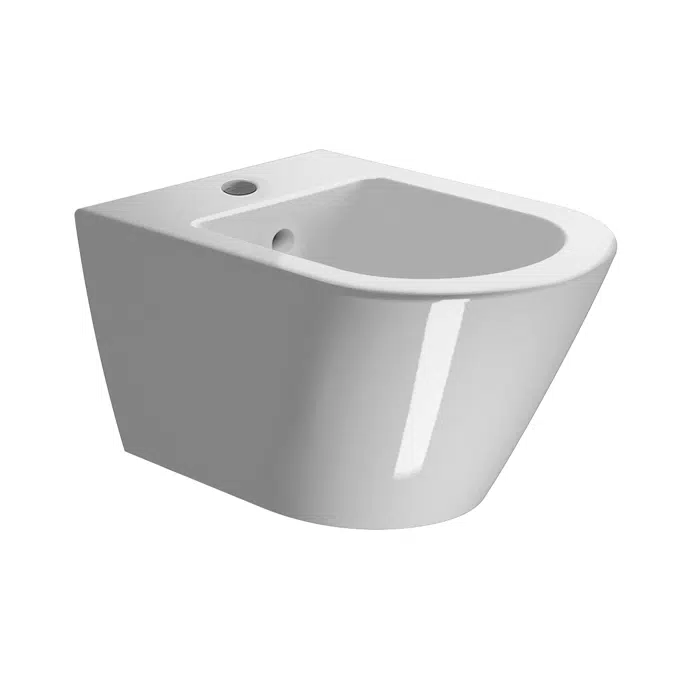 Kube X - Wall hung Bidet 50x36