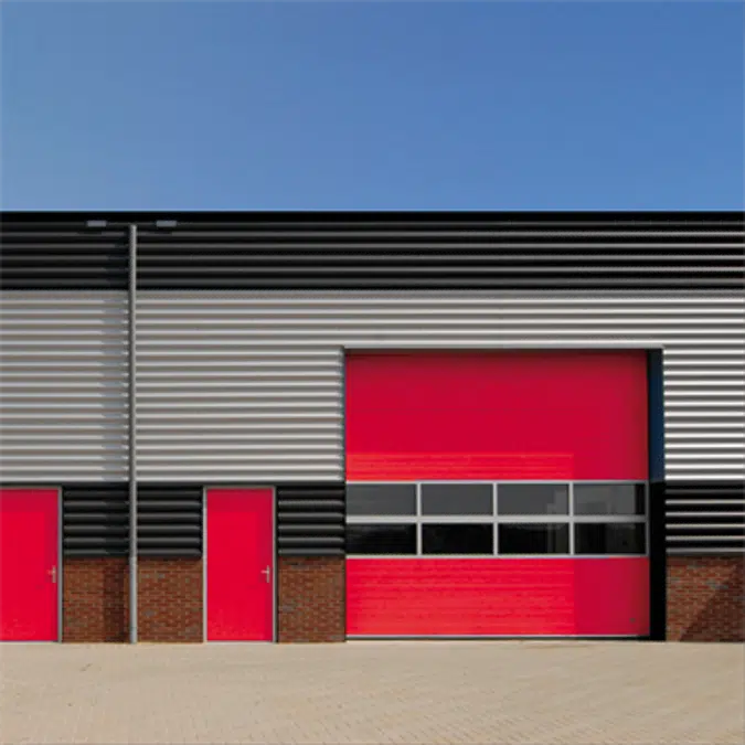 Sectional overhead door 601 - high lift - 40mm panels