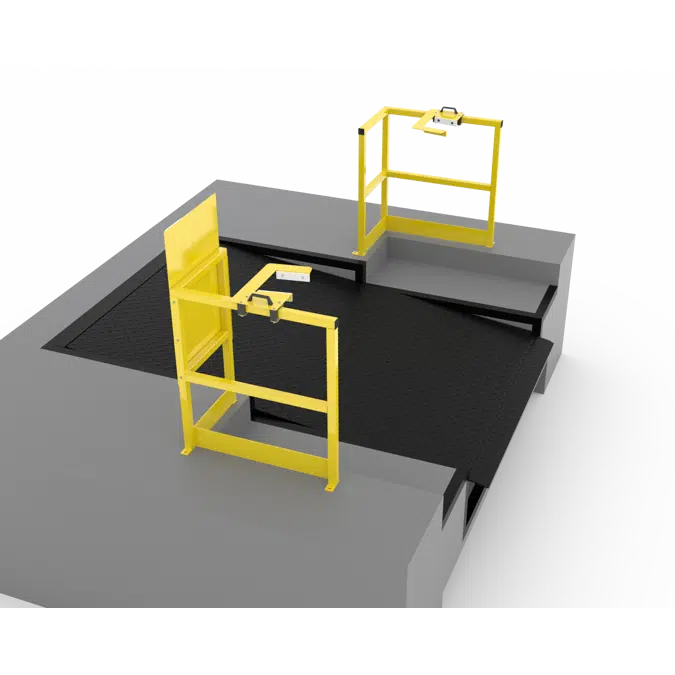 Safety Fences Stepped Dock