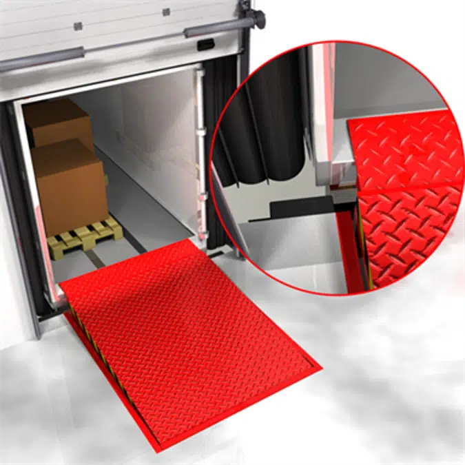 Telescopic lip dock leveller 233