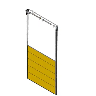 Image for Sectional overhead door 601 - vertical lift - 40mm panels