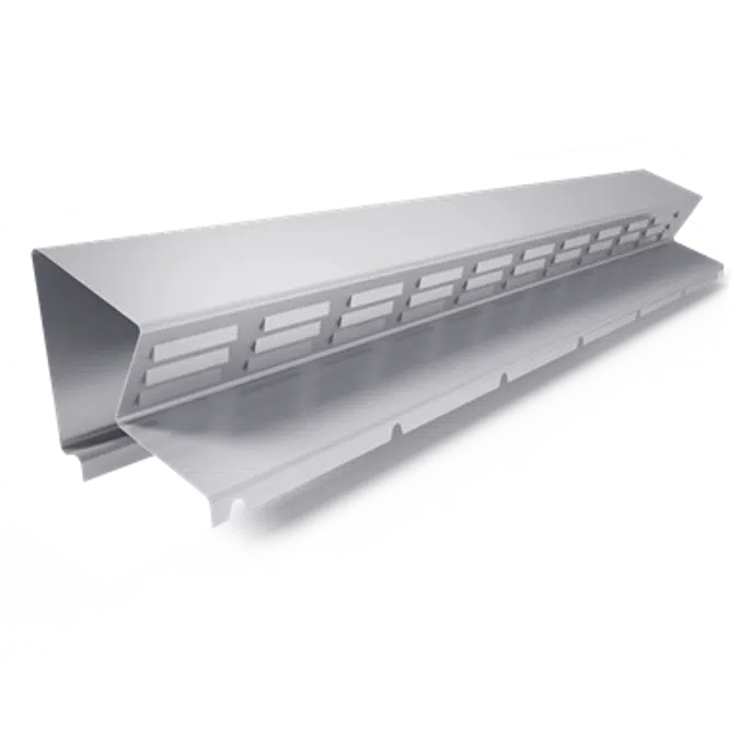 BIM objects - Free download! Ridge band with airing BFV2 model 40 ...