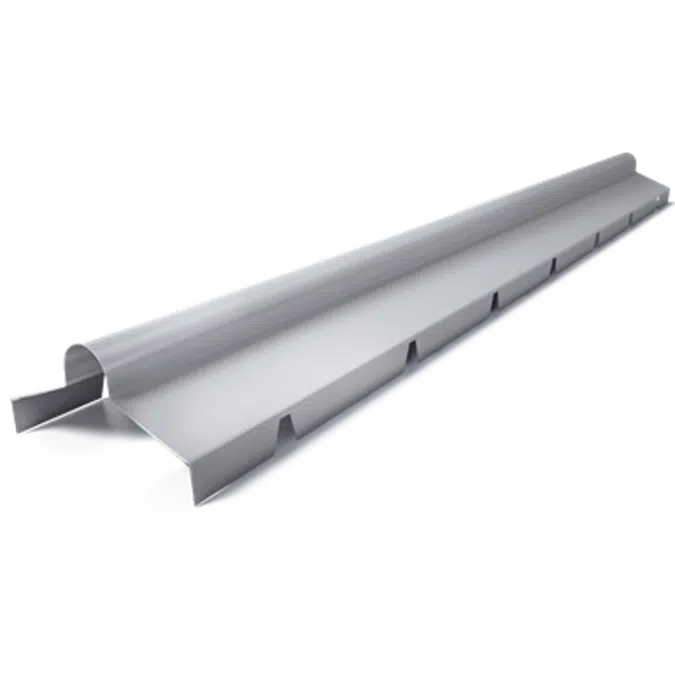 BIM objects - Free download! Double ridge with flange DP2 model 40 ...