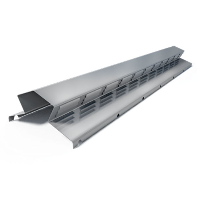 BIM objects - Free download! Double ridge with airing FDV1 model 45 ...