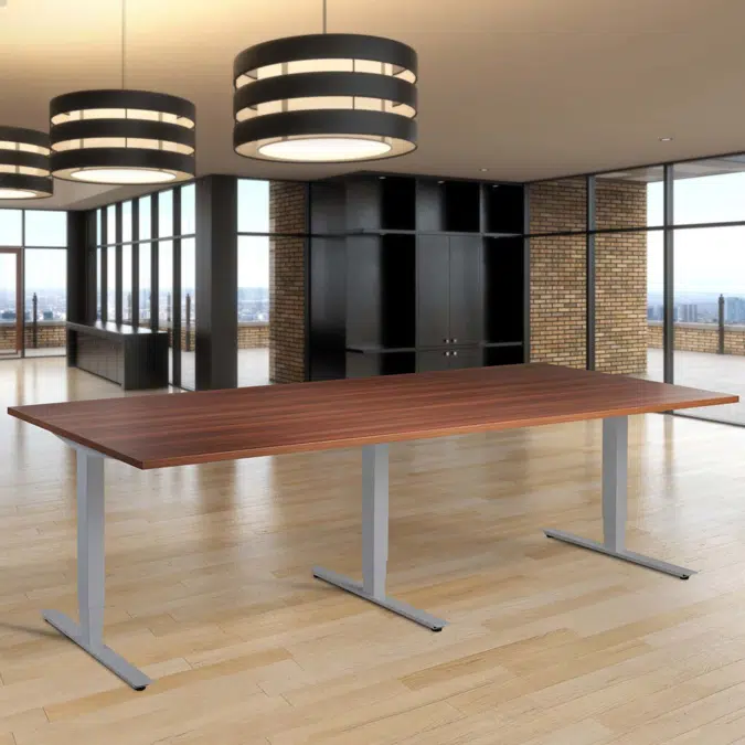 Team Height Adjustable Sit-Stand Meeting Table - Standing Meetings