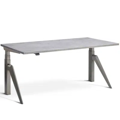 Image for Five 1400 x 700mm Height Adjustable Sit-Stand Desk - Standing Desk