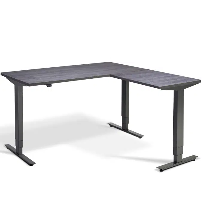 Advance Corner (Left) 1600 x 1600mm Height Adjustable Sit-Stand Desk - Standing Desk