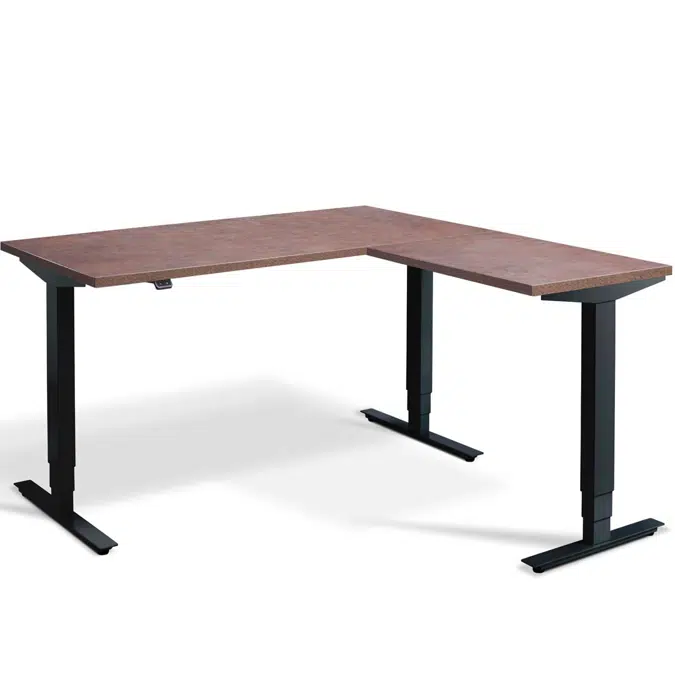 Advance Corner (Left) 1600 x 1600mm Height Adjustable Sit-Stand Desk - Standing Desk