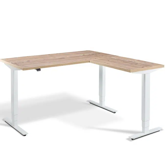 Advance Corner (Left) 1600 x 1600mm Height Adjustable Sit-Stand Desk - Standing Desk