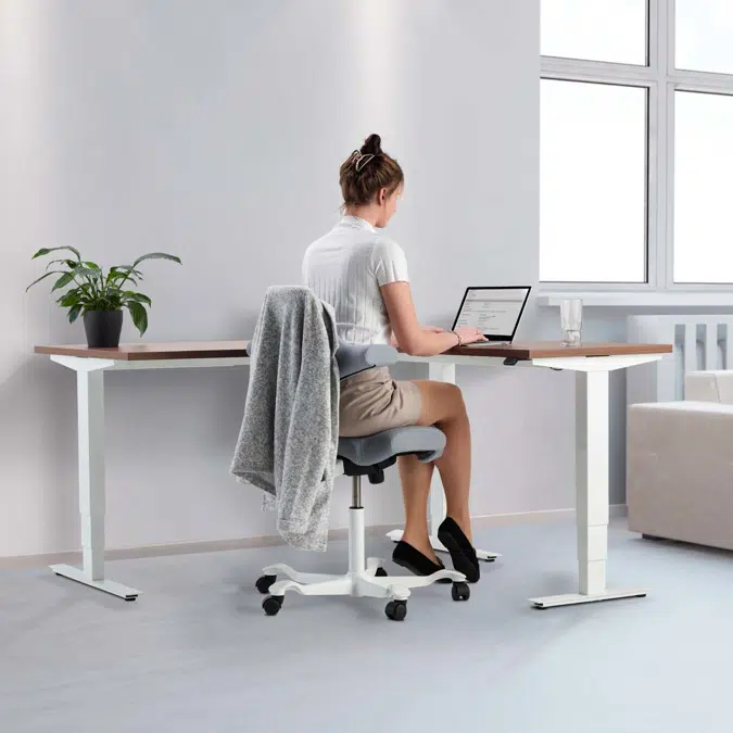 Advance Corner (Left) 1600 x 1600mm Height Adjustable Sit-Stand Desk - Standing Desk