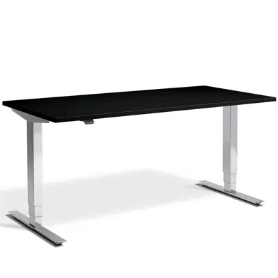 Image for Cromo 1200 x 700mm Height Adjustable Sit-Stand Desk - Standing Desk