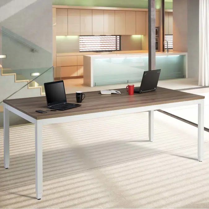 Collaborate Height Adjustable Sit-Stand Meeting Table - Standing Meetings
