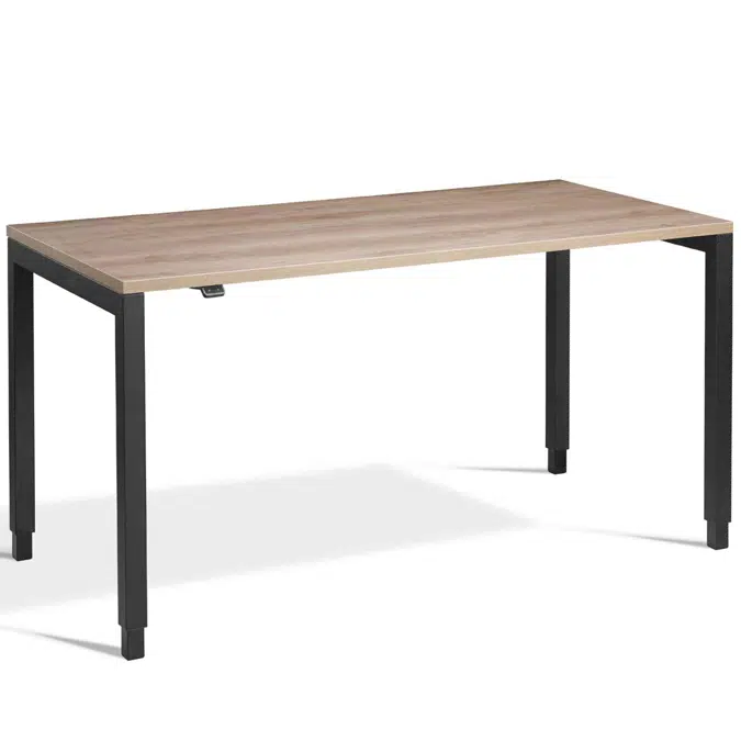 Crown 1600 x 800mm Height Adjustable Sit-Stand Desk - Standing Desk