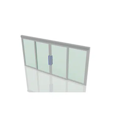 billede til Glazed sliding door Flo-Motion Bi Part - Type B100