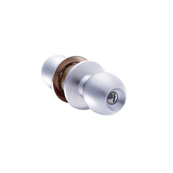 JARTON Knob Lockset Bathroom Ball-Small Plate SS-101030