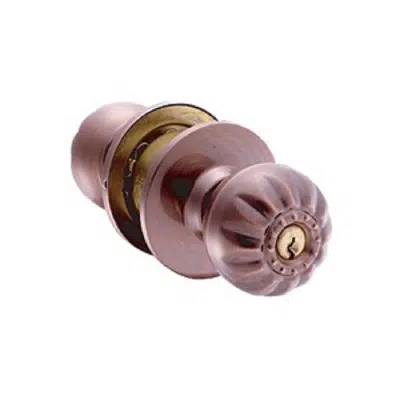 kuva kohteelle JARTON Knob Lockset Entrance Crysta-Big Plate AC
