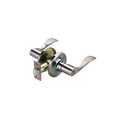 obraz dla JARTON Lever Lockset Bathroom 1861BK