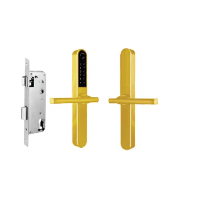 JARTON Digital Door Lock Opening Door Bamboo