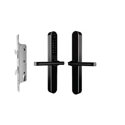 Image for JARTON Digital Door Lock Sliding Door Bamboo