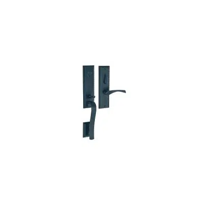 Image pour JARTON Mortise Handleset Brass HLC6033