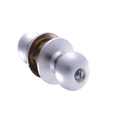 JARTON Knob Lockset Bathroom Flat SS图像