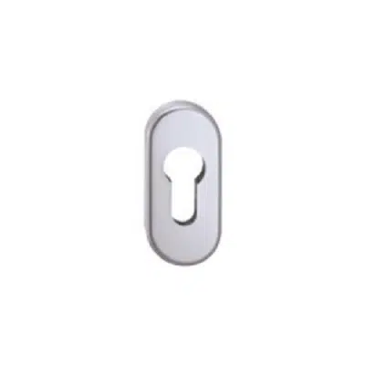 Image for JARTON Oval Escutcheon Europrofile SUS304-66x31.8mm