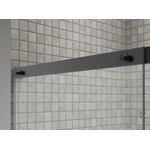 elate™ sliding shower door, 70-1/2" h x 50-1/4 - 53-5/8" w, with 1/4" thick crystal clear glass