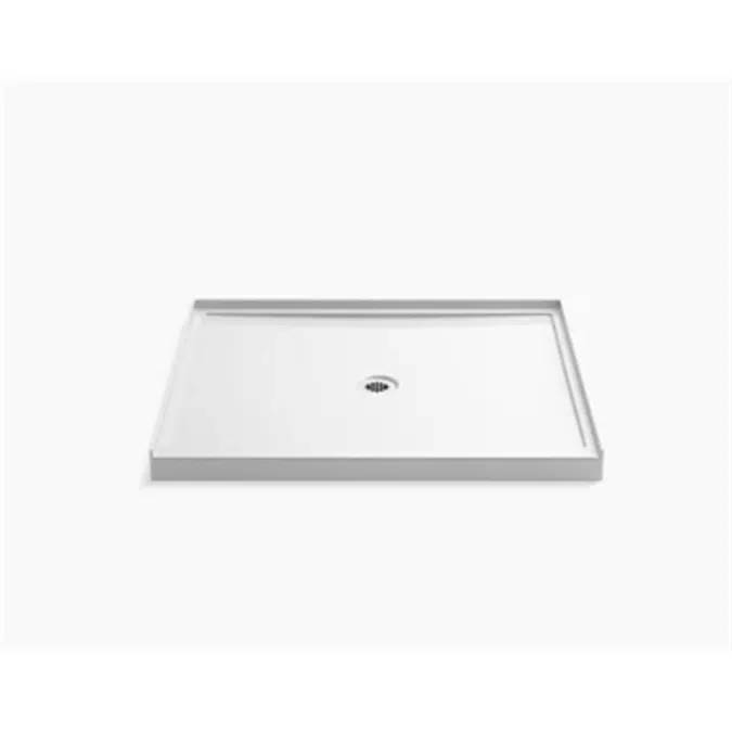 K-8648 Rely® 48" x 42" single-threshold shower base with center drain