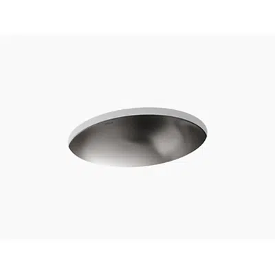 afbeelding voor K-2608-SU Bachata® Drop-in/undermount bathroom sink with luster finish, no overflow