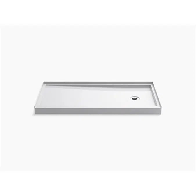 K-8642 Rely® 60" x 30" shower base with right-hand drain