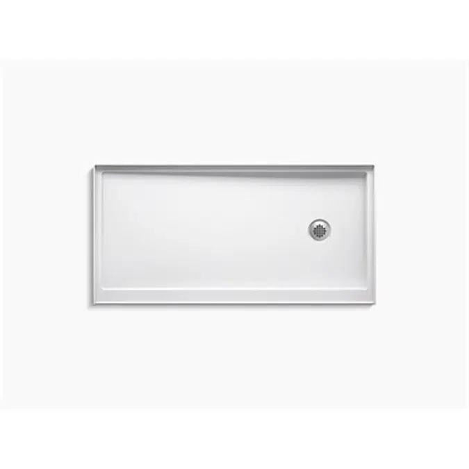 K-8642 Rely® 60" x 30" shower base with right-hand drain