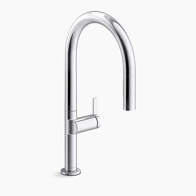 Components® Pull-down kitchen sink faucet with two-function sprayhead