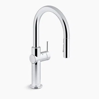 Imagem para Crue® Touchless pull-down kitchen sink faucet with KOHLER® Konnect™ and three-function sprayhead}