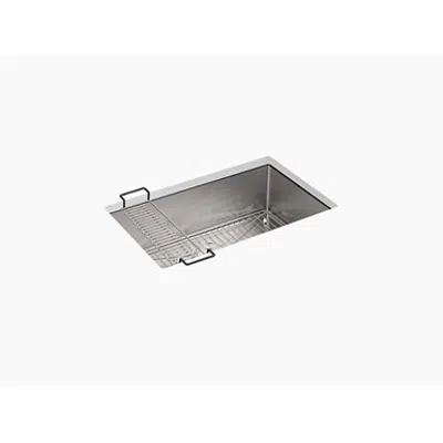 Image for K-5409 Strive® 29" x 18-5/16" x 9-5/16" Undermount single-bowl medium kitchen sink with rack